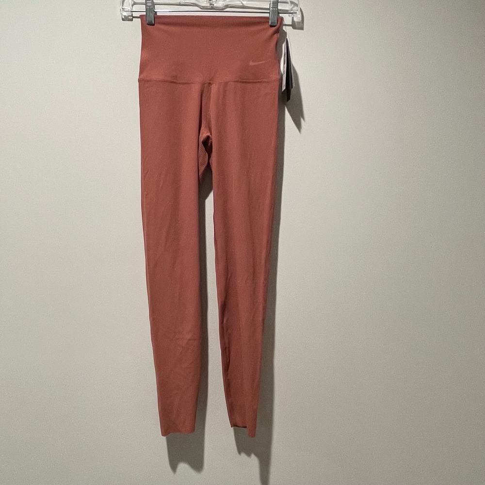 NWT Nike Zenvy XS Womens Training‎ Leggings 7/8 Length High Rise Gentle Support